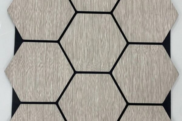 Hexagon Paneel Oak 80x60cm