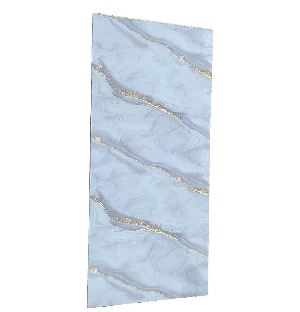 PVC/SPC Marmerlook Wit Goud 280x122cm – 0021
