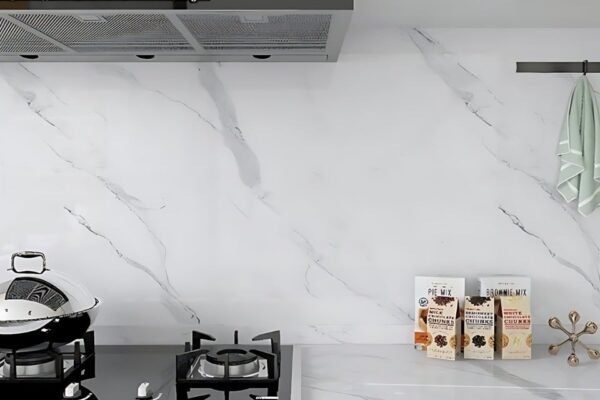 PVC Wandpaneel | Wit Marmer