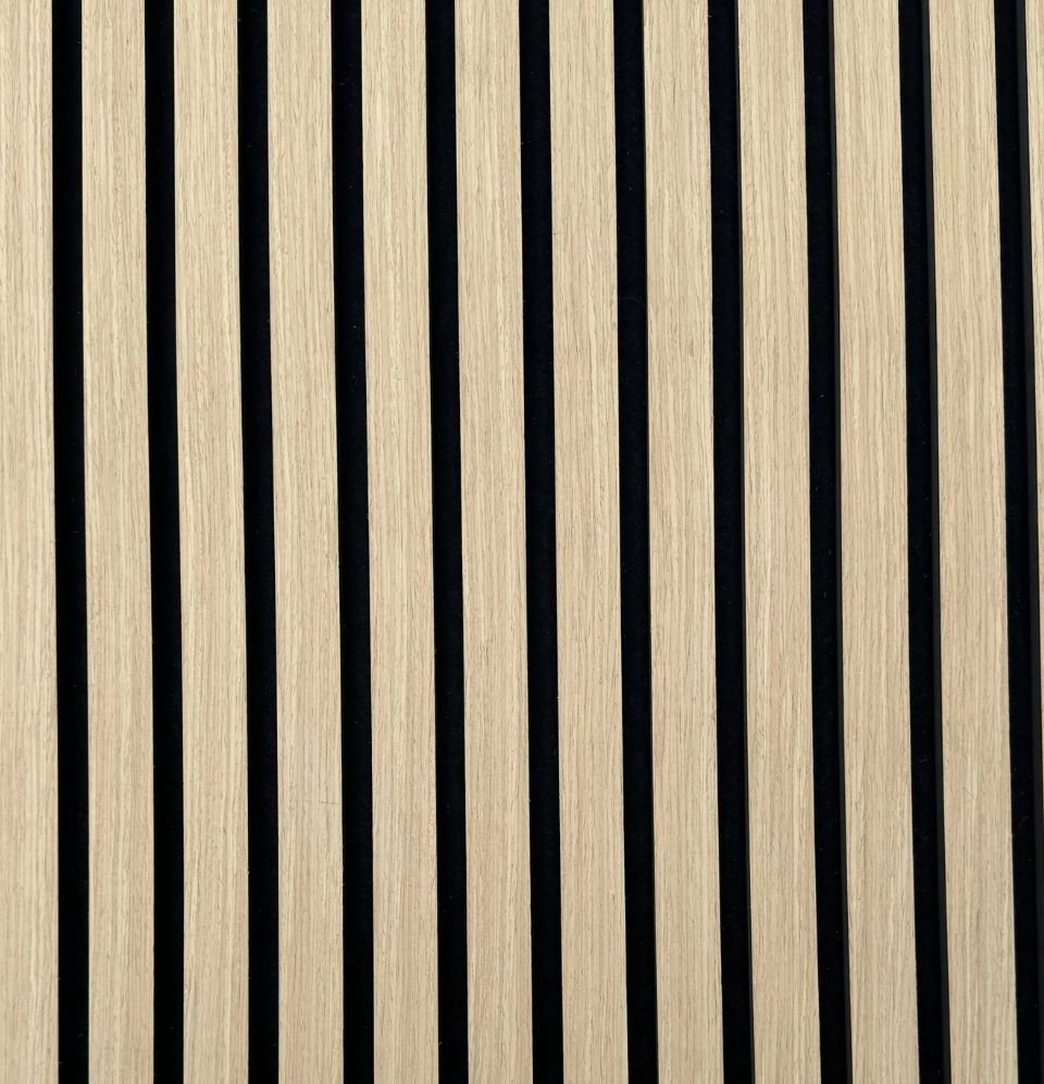 Akoestisch Paneel Gerookt Eiken 260x60cm