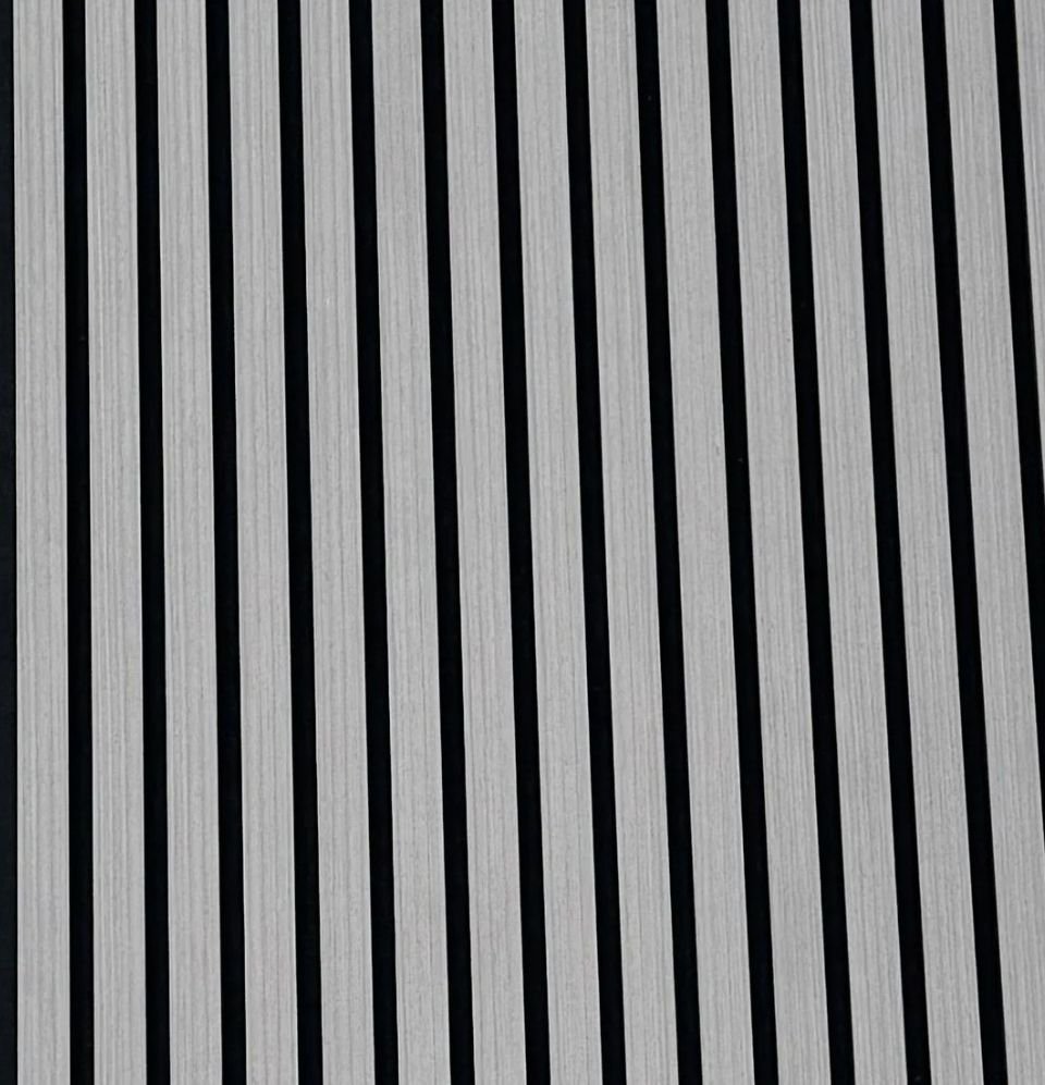 Akoestisch Paneel Silver Grey 260x60cm