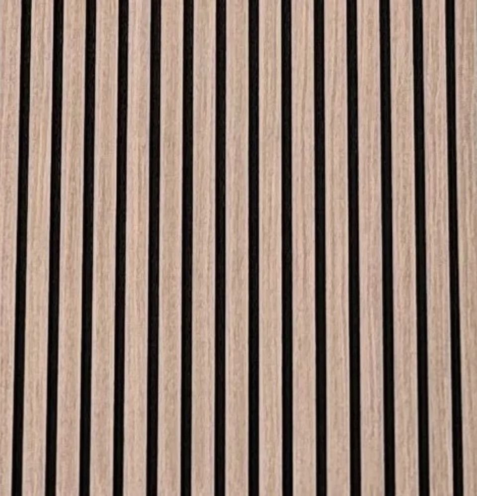 Akoestisch Paneel Walnoot 260x60cm