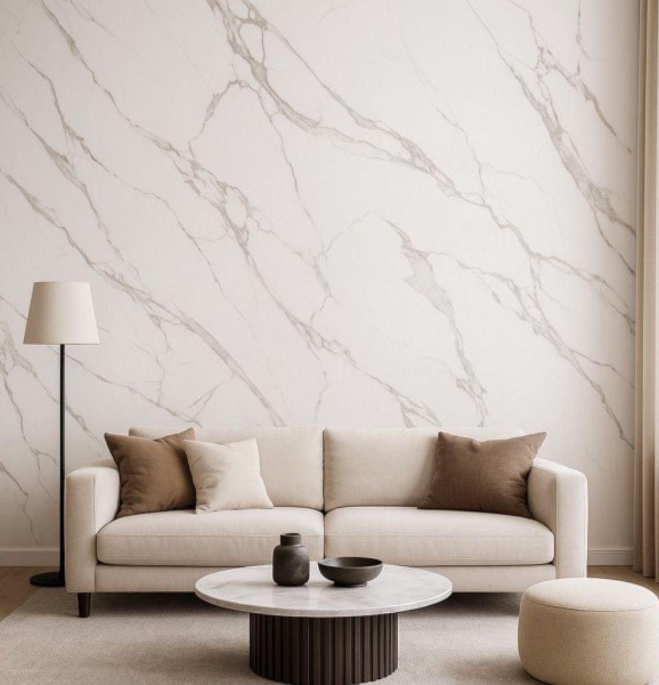 Polar Marble – PVC Wandplaat 122×280 cm 3 mm dik 0074