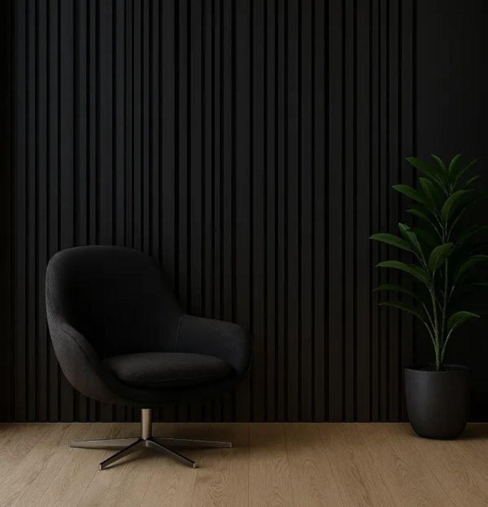 Akoestisch Paneel Antraciet 260x60cm