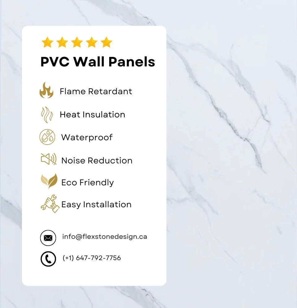 PVC Wandpaneel | Wit Marmer