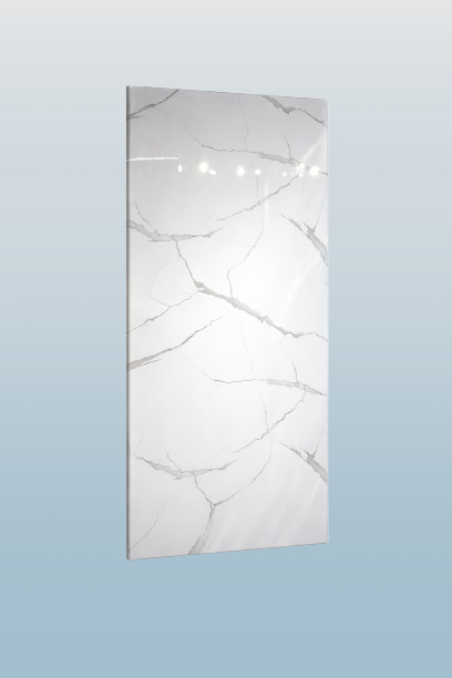 PVC Marmer Wit Glans Bianco 260x122x0,3cm