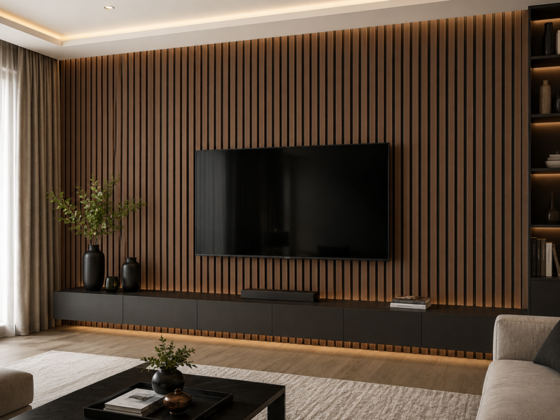 Wandpanelen voor Hotellobby