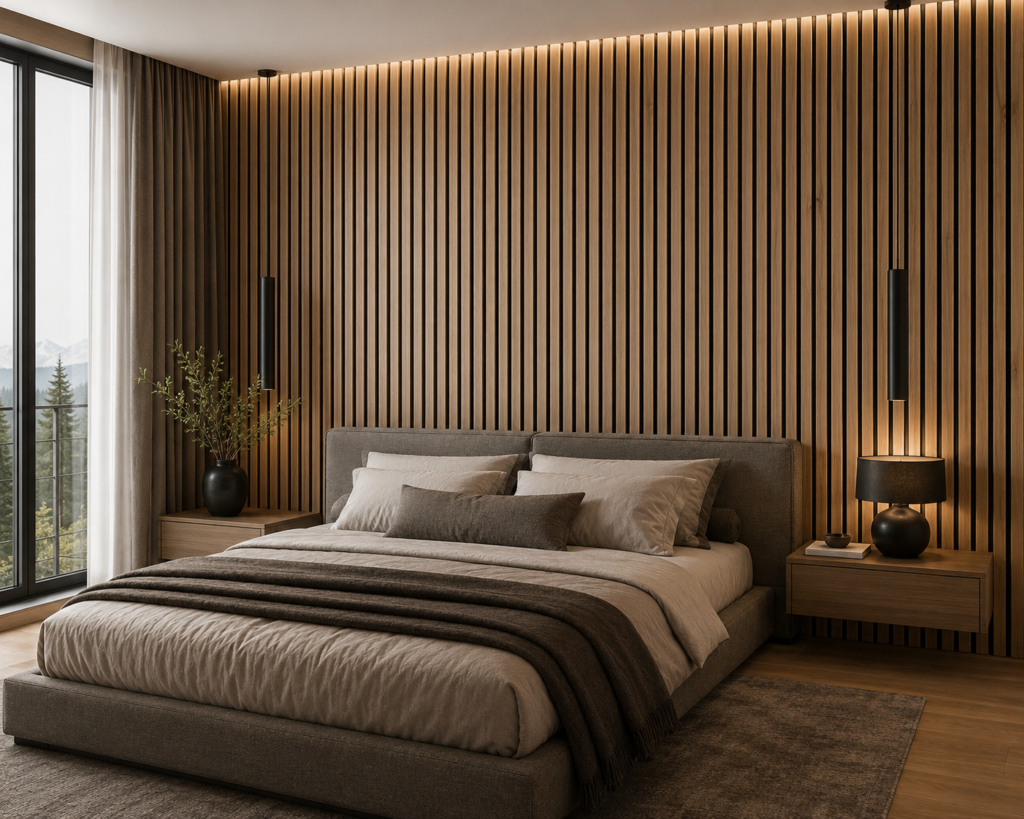 Akupanel 260cm x 60cm Pecan Classic