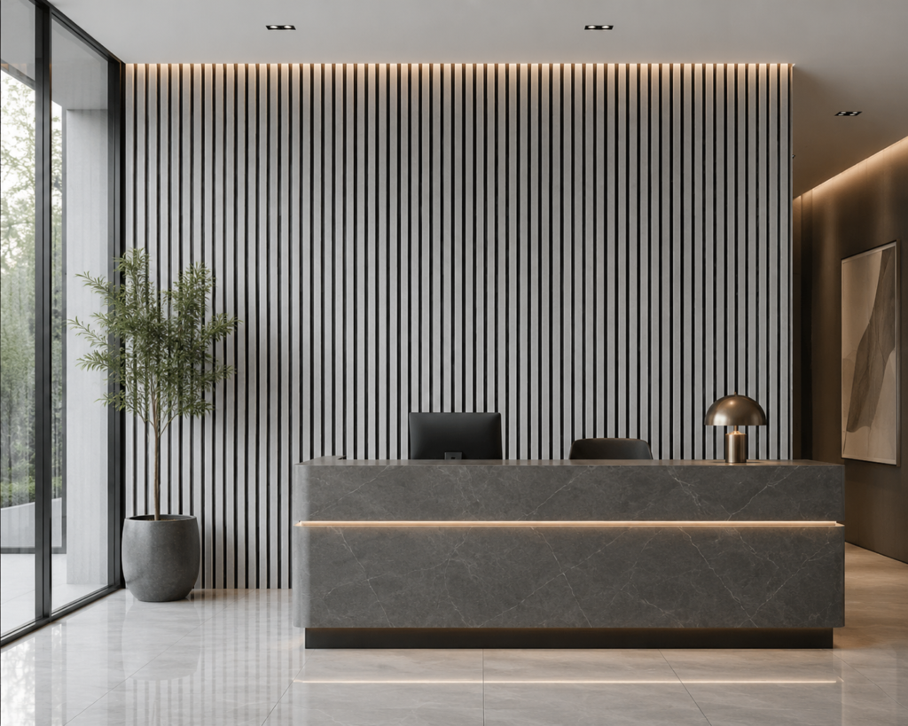 Akupanel 278x60cm Chicago Concrete Classic