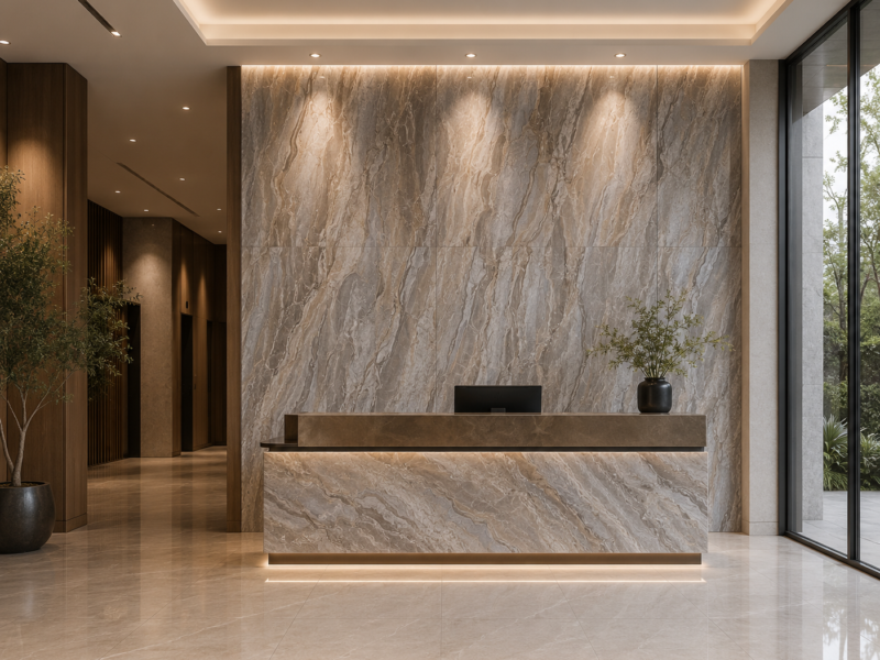 Wandpanelen voor Wellnessresort