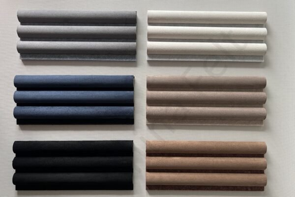 Akoestische Panelen Suede Stof Crème Licht Beige met Vilt