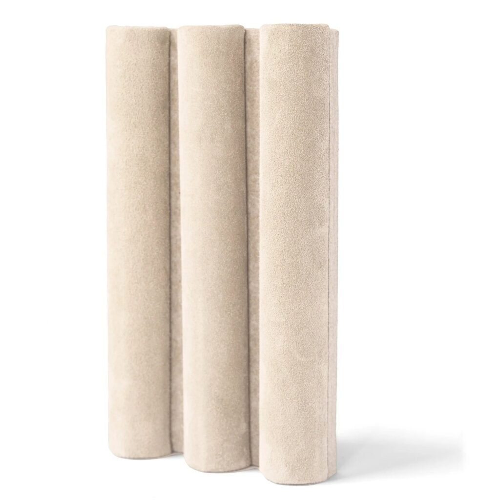 Akoestische Panelen Suede Stof Crème Licht Beige met Vilt