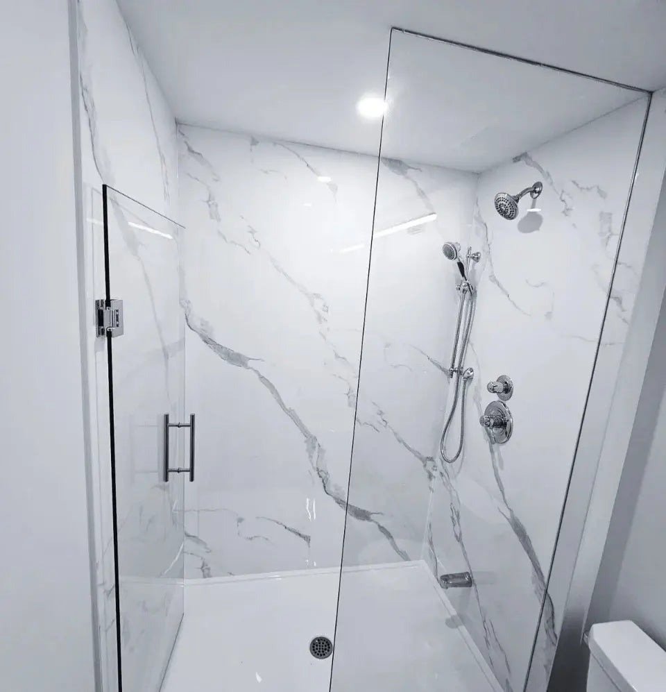 PVC Wandpaneel | Calacatta Wit