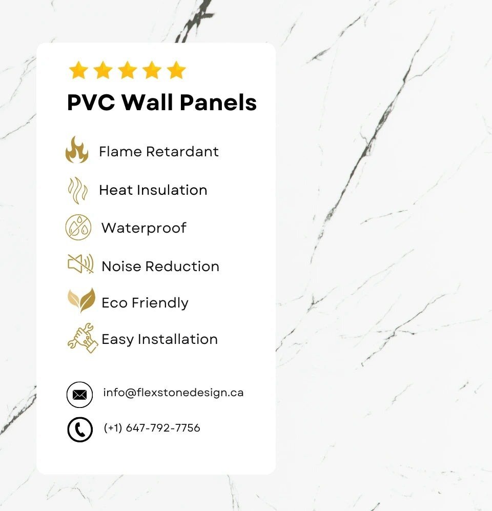 PVC Wandpaneel | Modern Wit
