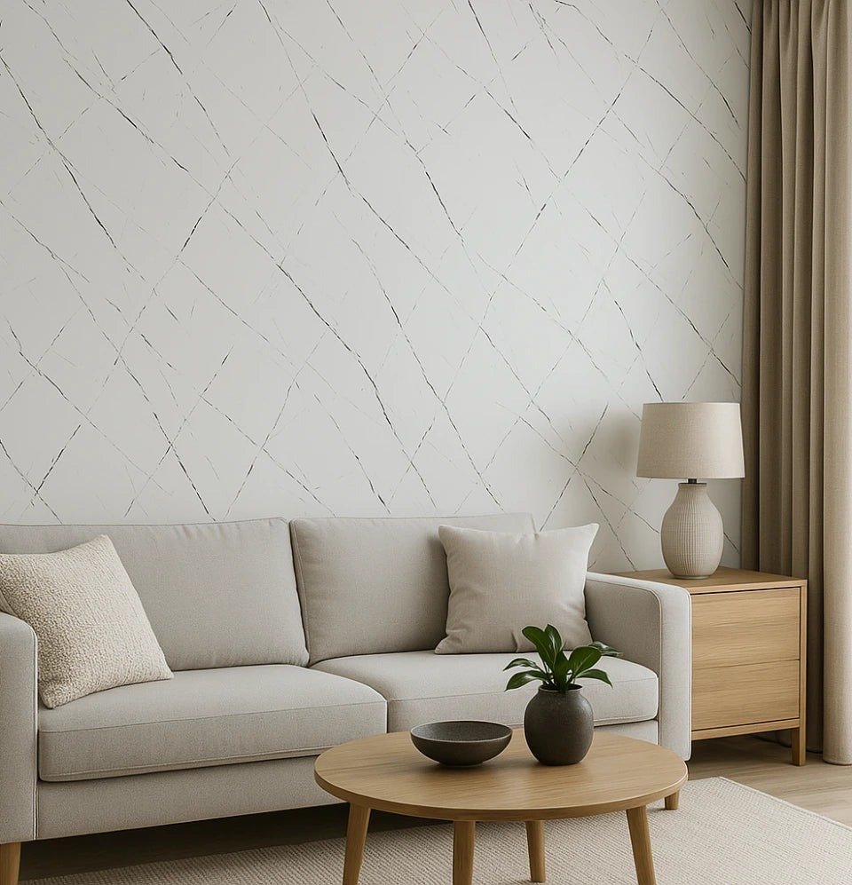 PVC Wandpaneel | Modern Wit