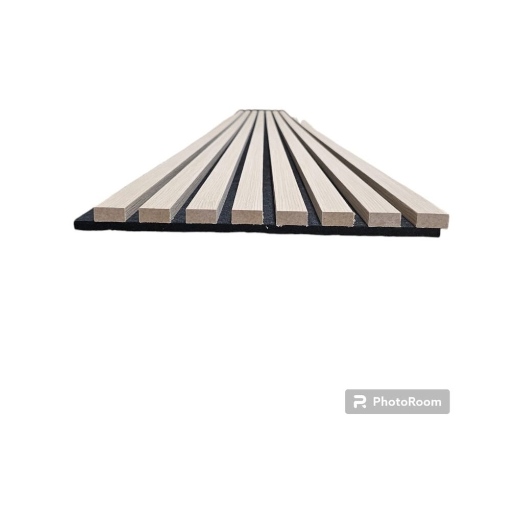 Akoestisch wandpaneel licht eiken